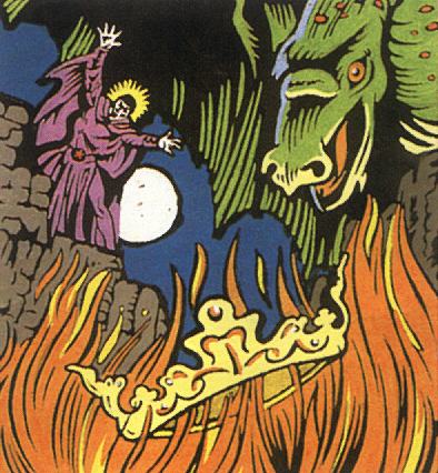 Elidaan, the dragon, and the coronet