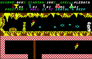 I better be careful...all these moving sprites on the screen might overload the almighty C64.