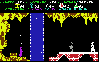 Bloody waterfall, you're in the way!