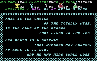 A riddle for the wise